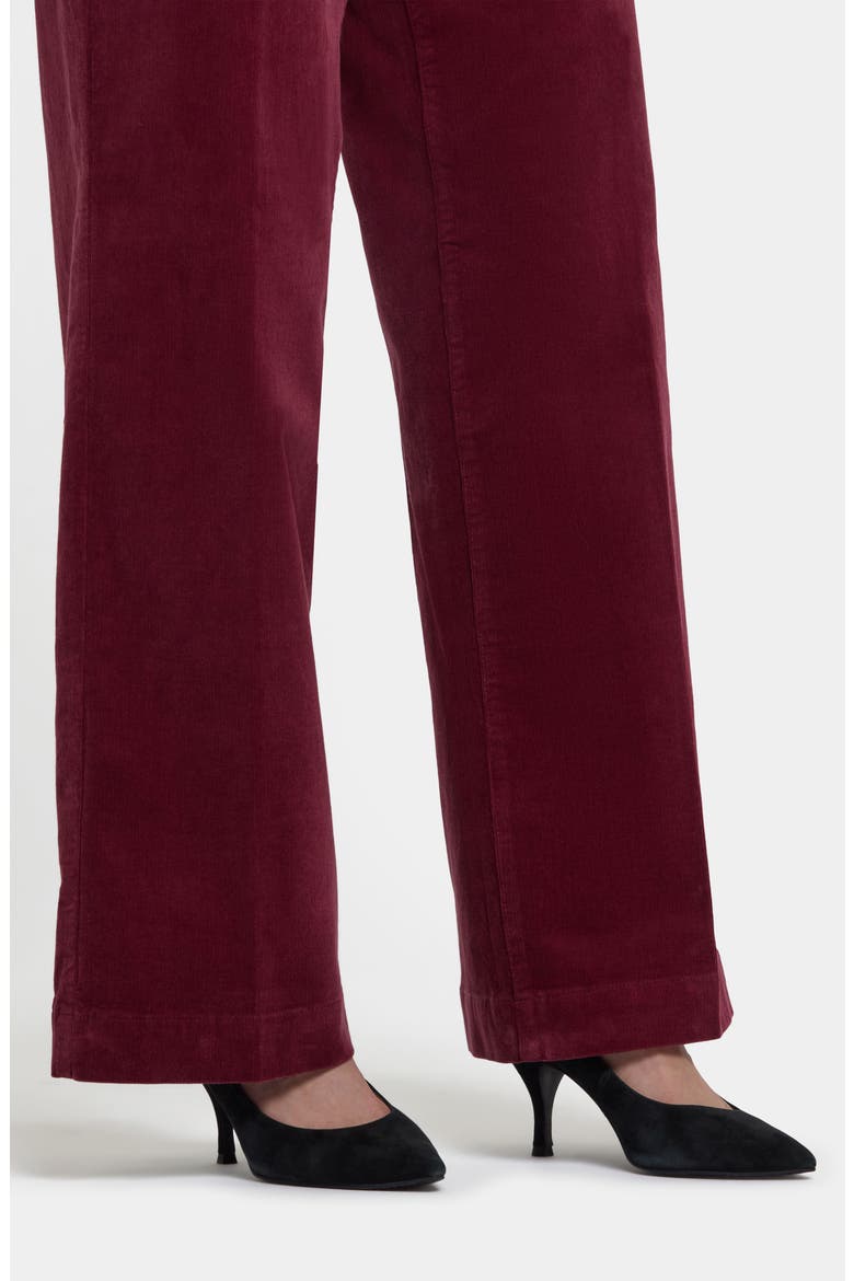 Teresa Wide Leg Corduroy Pants, Alternate, color, SIENNA RED