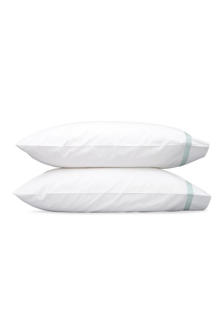Lowell 600 Thread Count Set of 2 Pillowcases, Main, color, OPAL