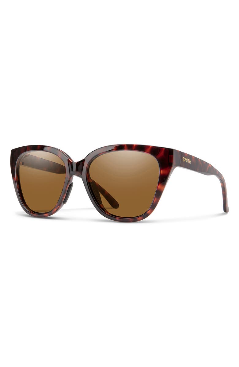 Smith Era 55mm ChromaPop<sup>™</sup> Polarized Cat Eye Sunglasses, Alternate, color, 