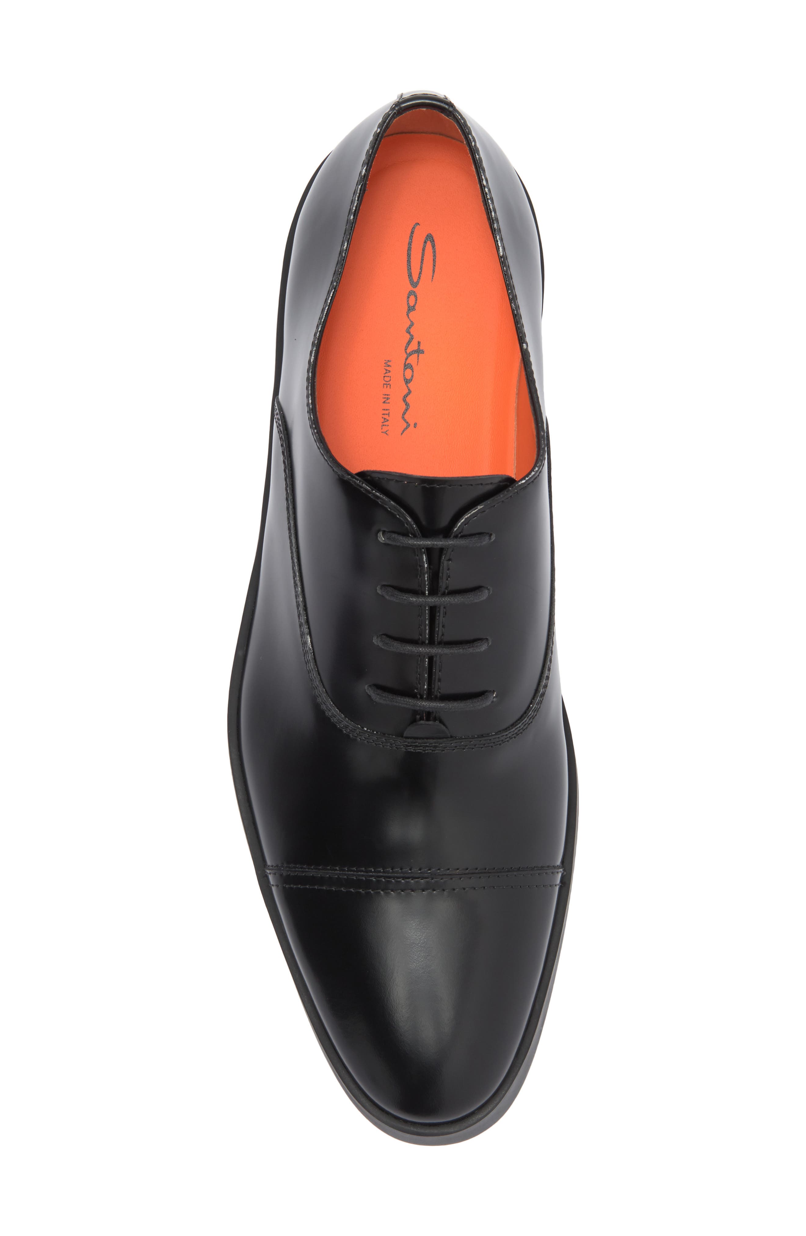 Santoni Behemoth Cap Toe Oxford Sneaker, Alternate, color, 