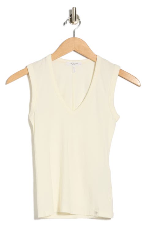Lucy V-Neck Sleeveless Top
