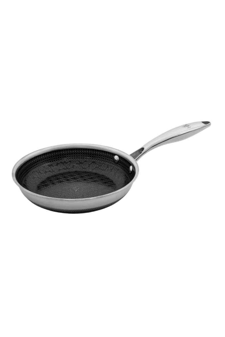 Tri-Clad SS Hybrid 3 Piece Starter Cookware Set, Alternate, color, Black/SS