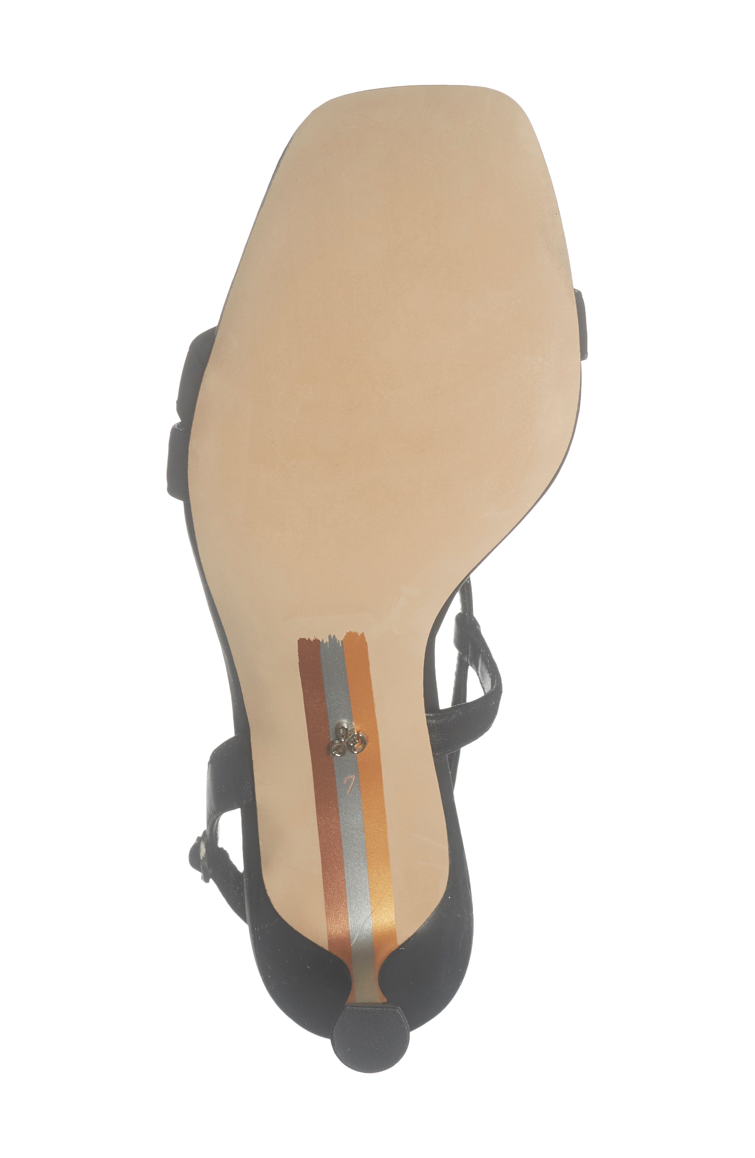 Prance Sandal, Alternate, color, BLACK