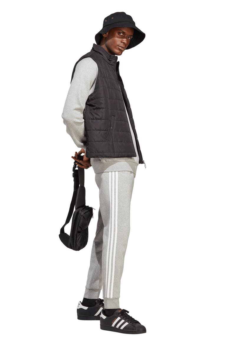Adicolor 3-Stripes French Terry Joggers, Alternate, color, MEDIUM GREY HEATHER