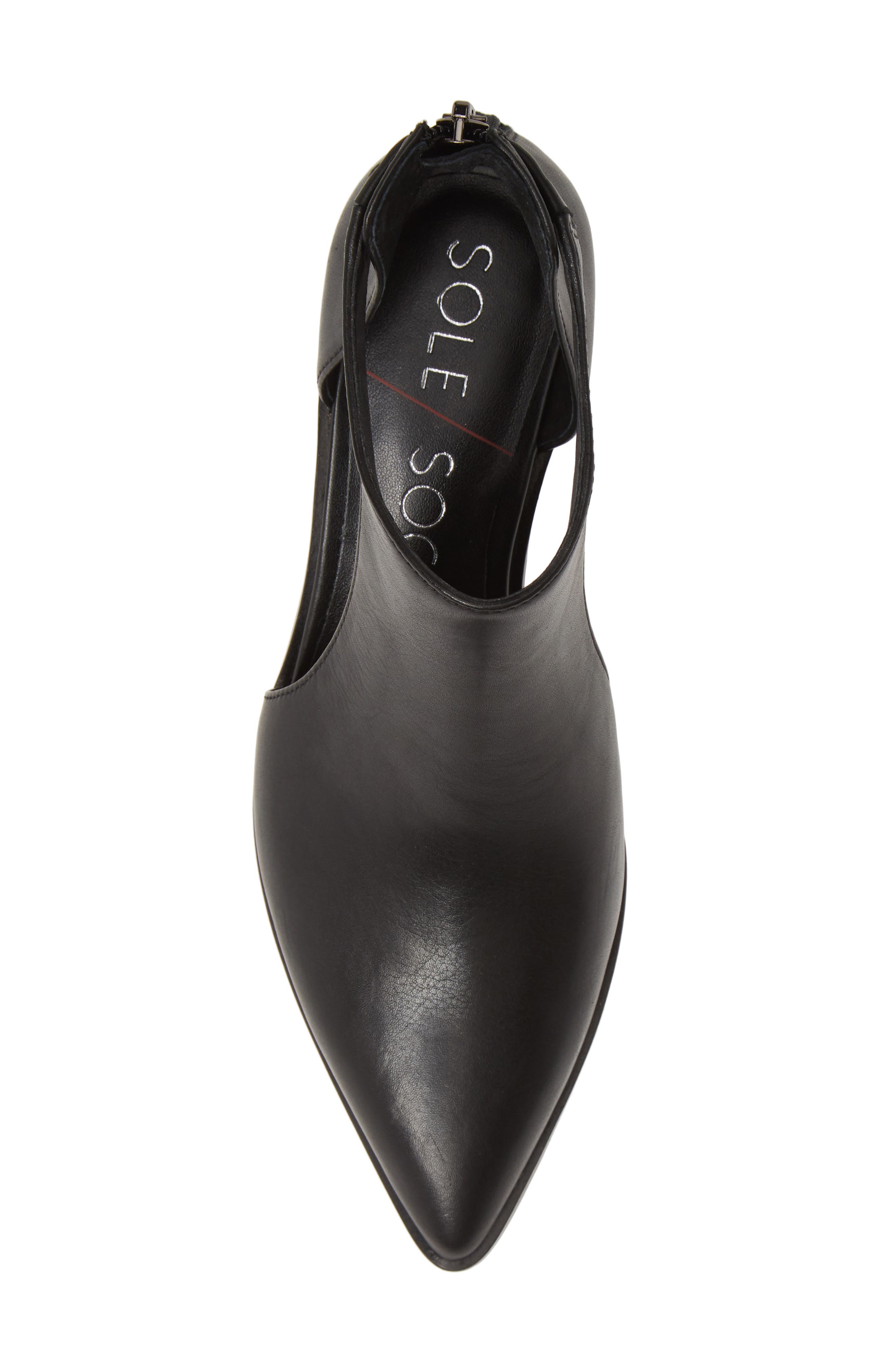 Sole Society Lanette Pointy Toe Bootie, Alternate, color, 