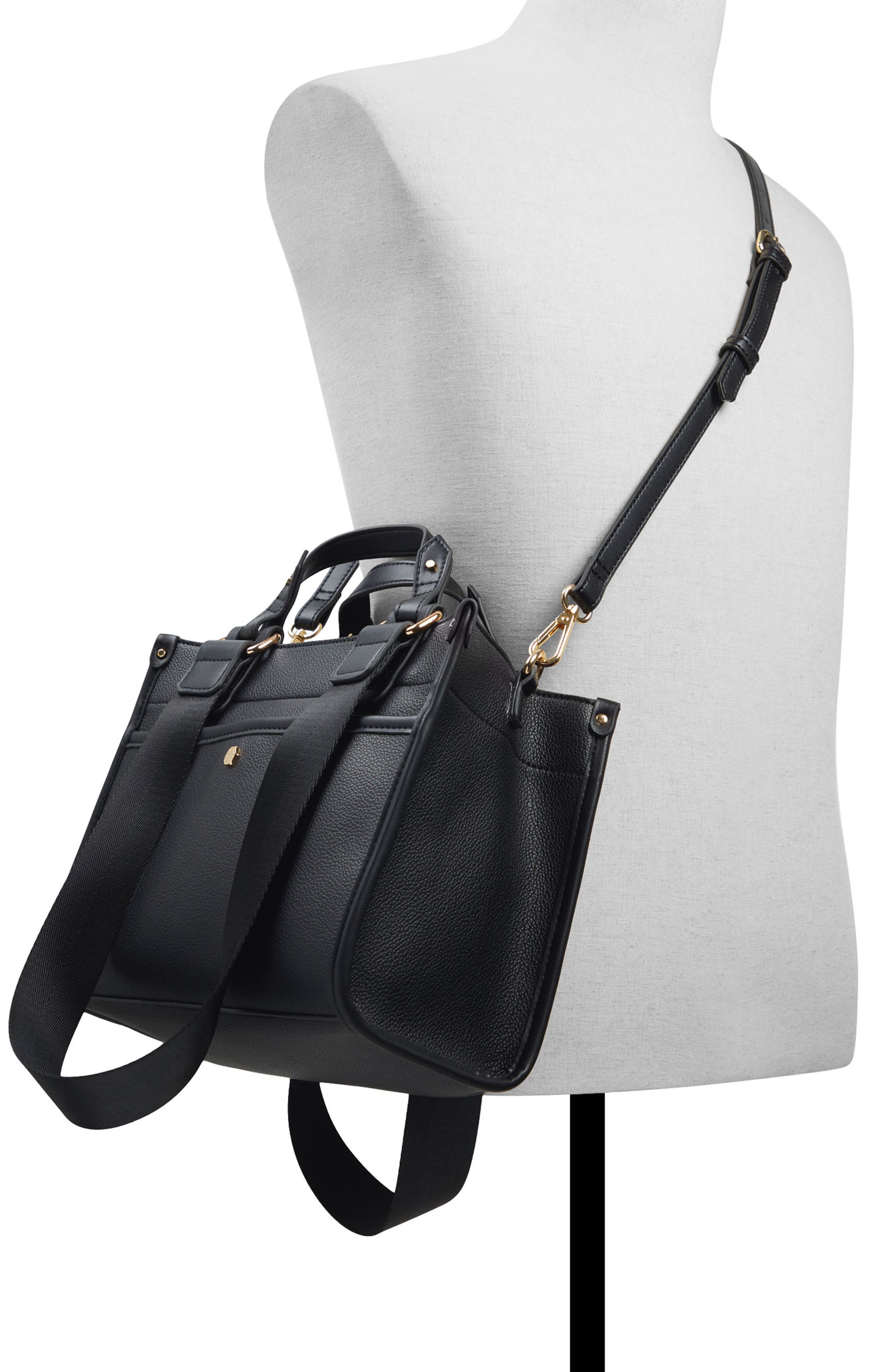 ALDO Adaluna Faux Leather Satchel, Alternate, color, 