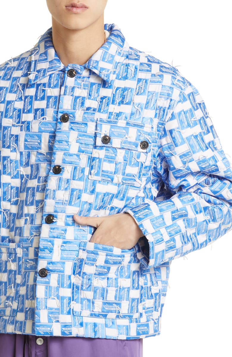 Bode Monday Label Jacket, Alternate, color,