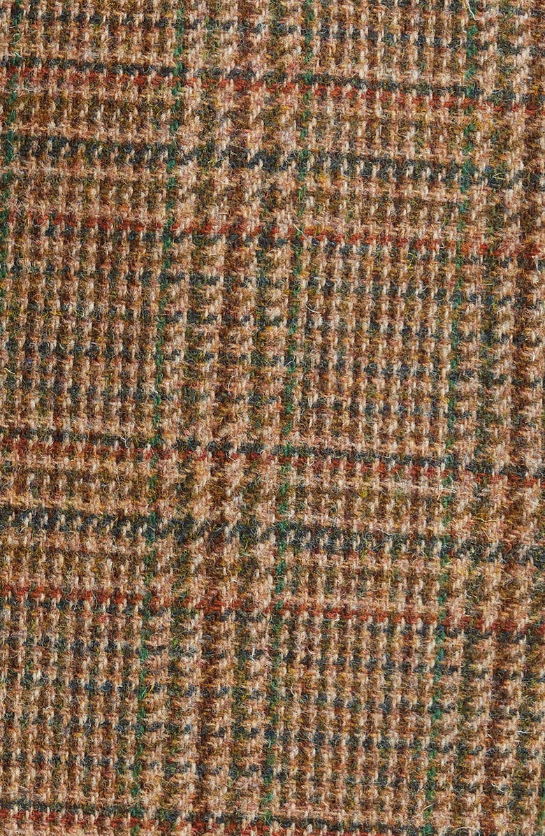 Drake's Games Mk. VII Prince of Wales Check Harris Tweed Wool Blazer, Alternate, color, 