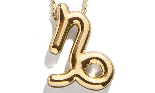 Baublebar Zodiac Pendant Necklace In Capricorn