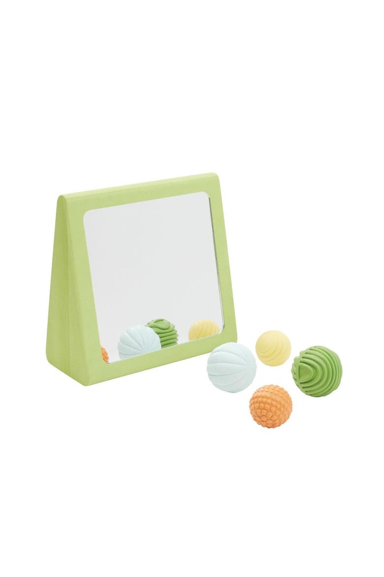 Soft Floor Mirror, Alternate, color, Green