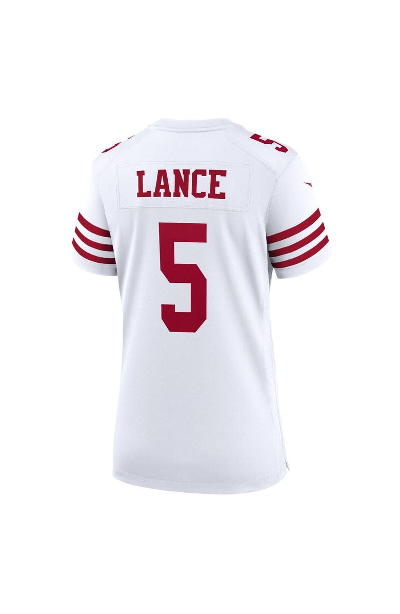 Nike Women's Nike Trey Lance White San Francisco 49ers Player Jersey, Alternate, color, 