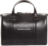 Christian Louboutin Small Tactical Leather Duffle Bag