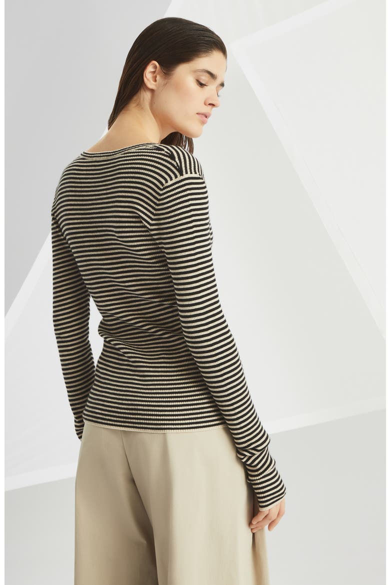 Lightweight cardigan, Alternate, color, Black