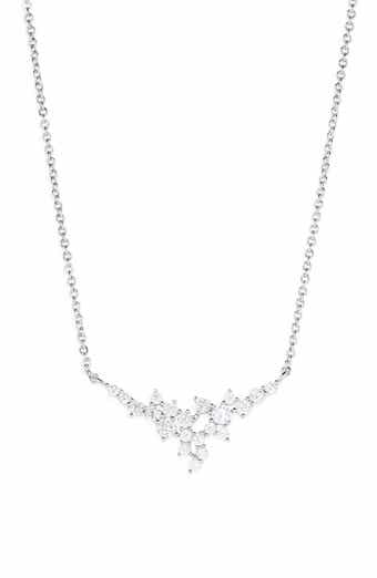 NORDSTROM RACK Cluster CZ Necklace