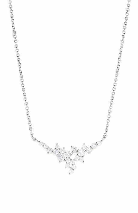NORDSTROM RACK Cluster CZ Necklace