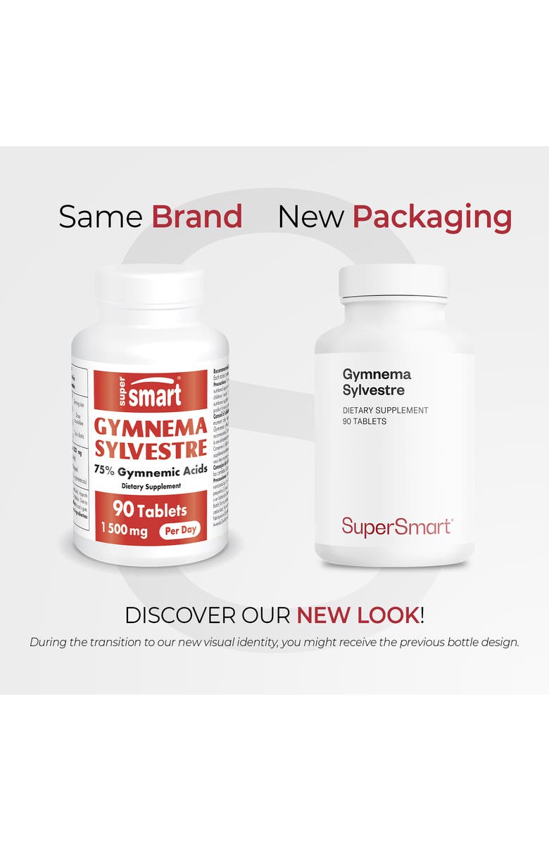 SuperSmart Gymnema Sylvestre 1500mg, Alternate, color, NO COLOR