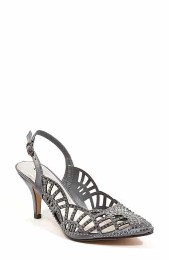 LADY COUTURE Rhinestone Slingback Pump