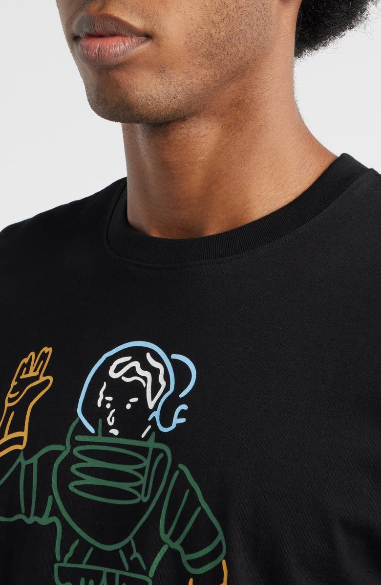 Billionaire Boys Club Astro Graphic T-Shirt, Alternate, color, Black