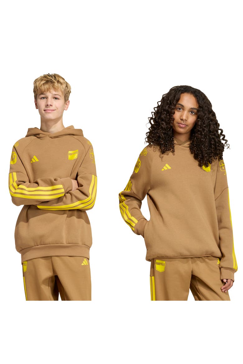 Kids' Fortnite Graphic Hoodie, Alternate, color, BROWN DESERT/ YELLOW