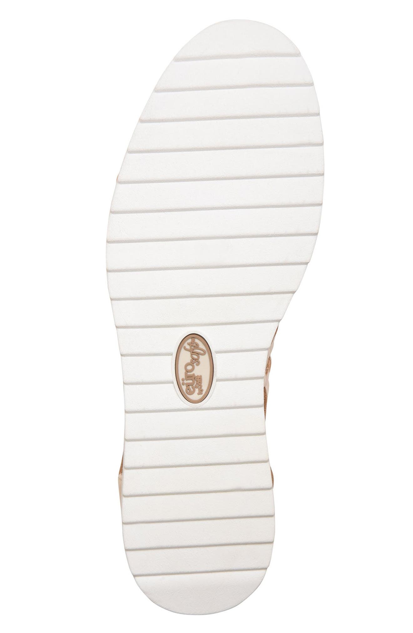 EUROSOFT Woven Ranie Flat, Alternate, color, Cream 274