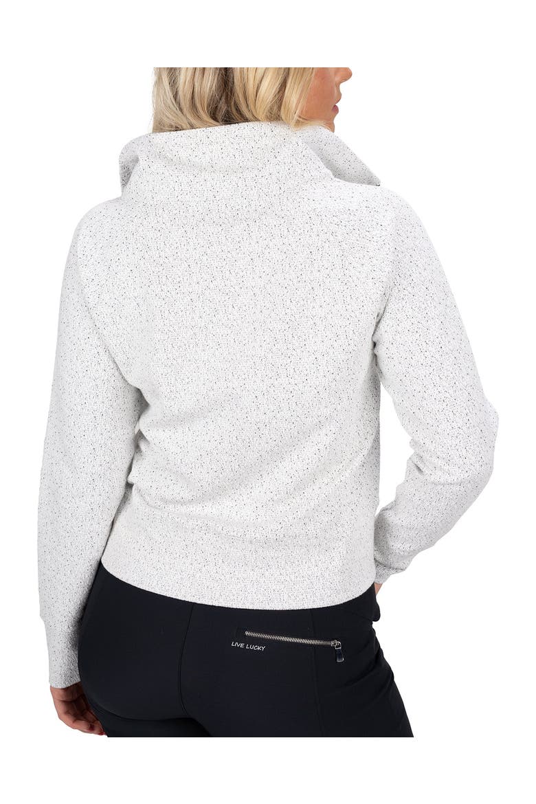 Chloe Q-Zip Sweatshirt, Alternate, color, White