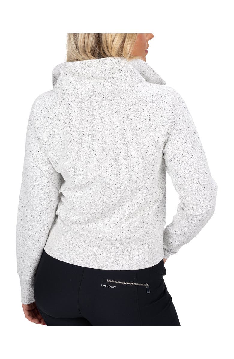 Black Clover Chloe Q-Zip Sweatshirt, Alternate, color, White