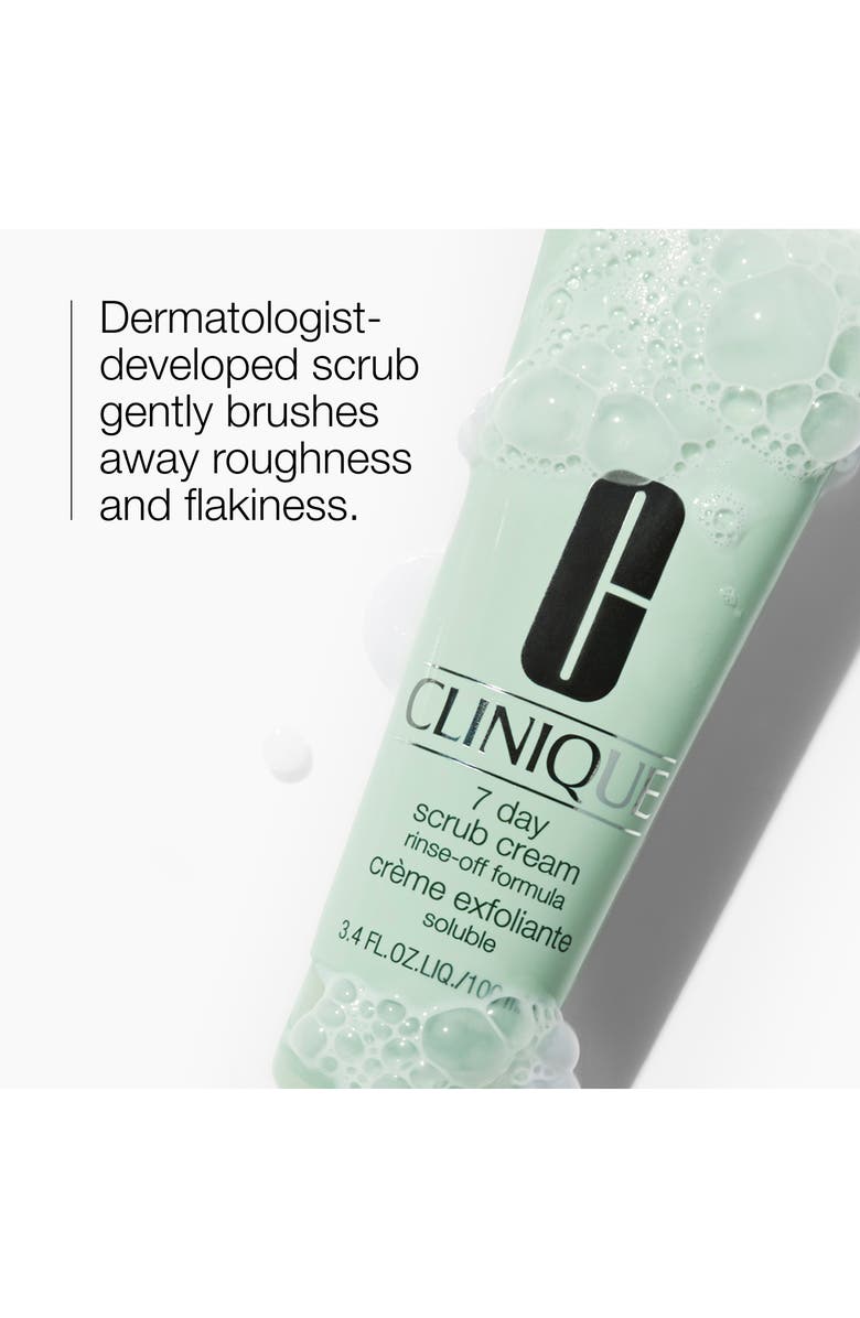 Clinique Jumbo Size 7 Day Scrub Cream Exfoliating Cleanser Rinse-Off Formula, Alternate, color, 