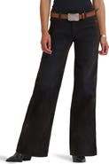 Wrangler Worldwide Mid Rise Wide Leg Jeans