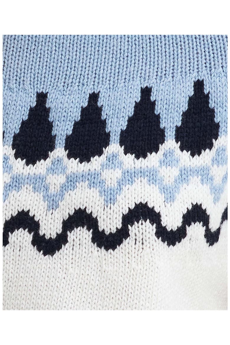 Kingsford Fair Isle Sweater, Alternate, color, ECRU WHITE