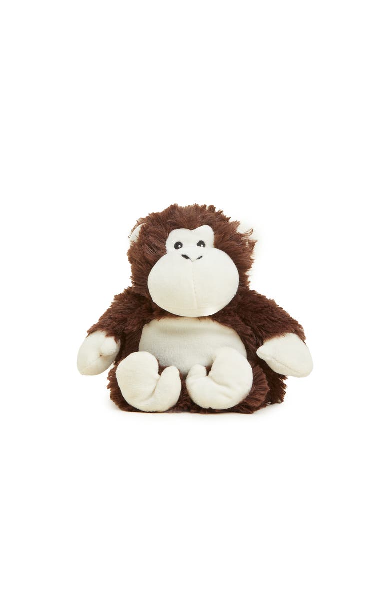 Warmies Monkey Junior Plush Toy, Alternate, color, Dark Brown