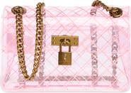 KG Kurt Geiger Mini Brixton Vinyl Convertible Shoulder Bag