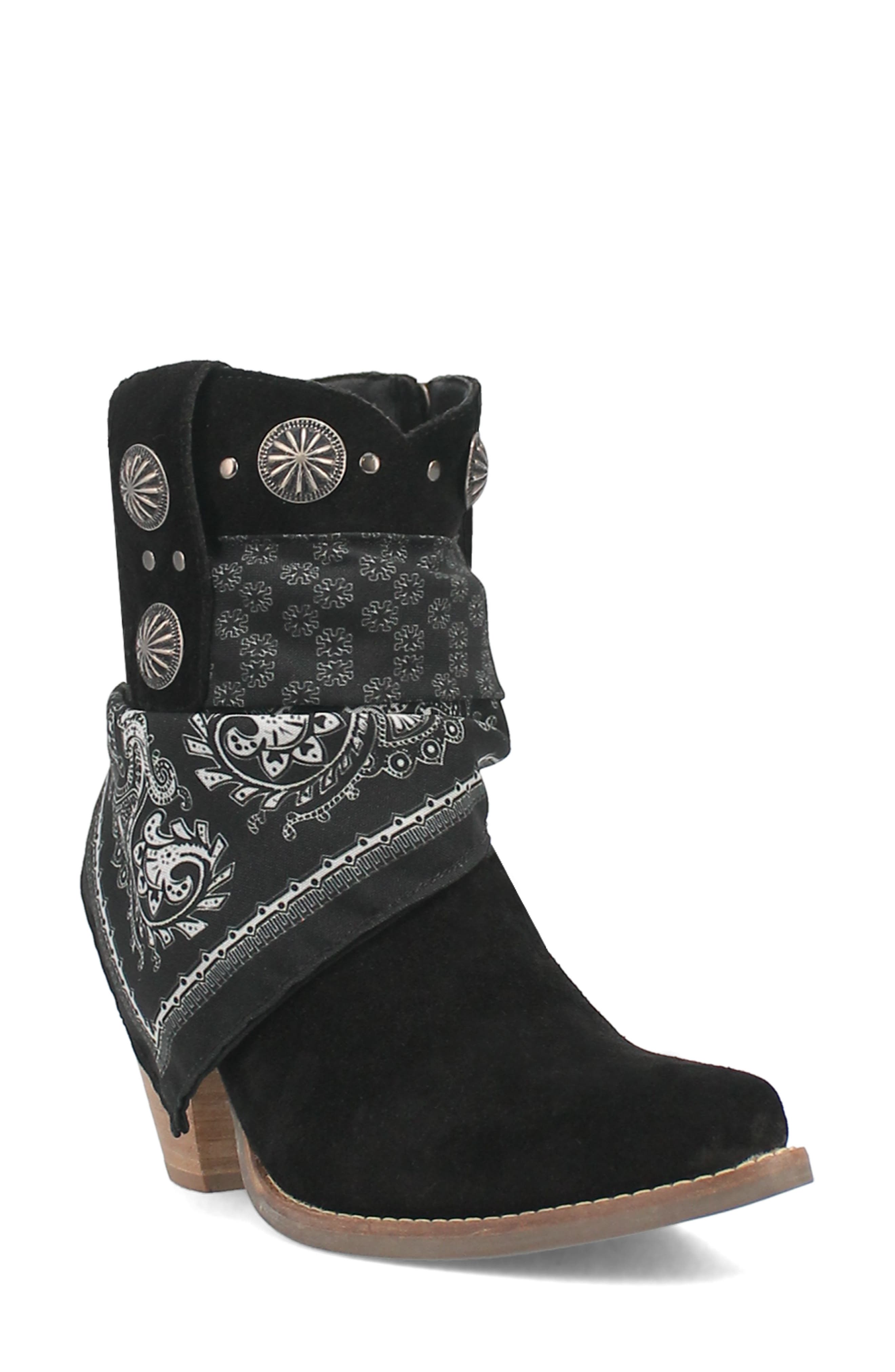 Dingo Bandida Side Zip Western Boot, Main, color, 