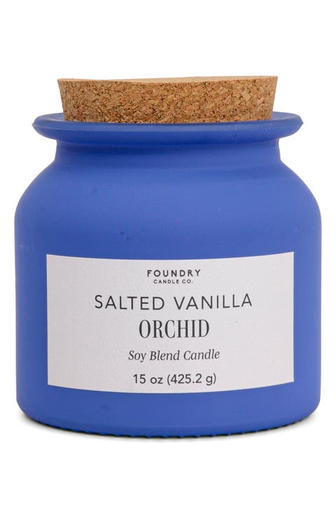 Apothecary Jar Fragrance Candle with Cork Lid