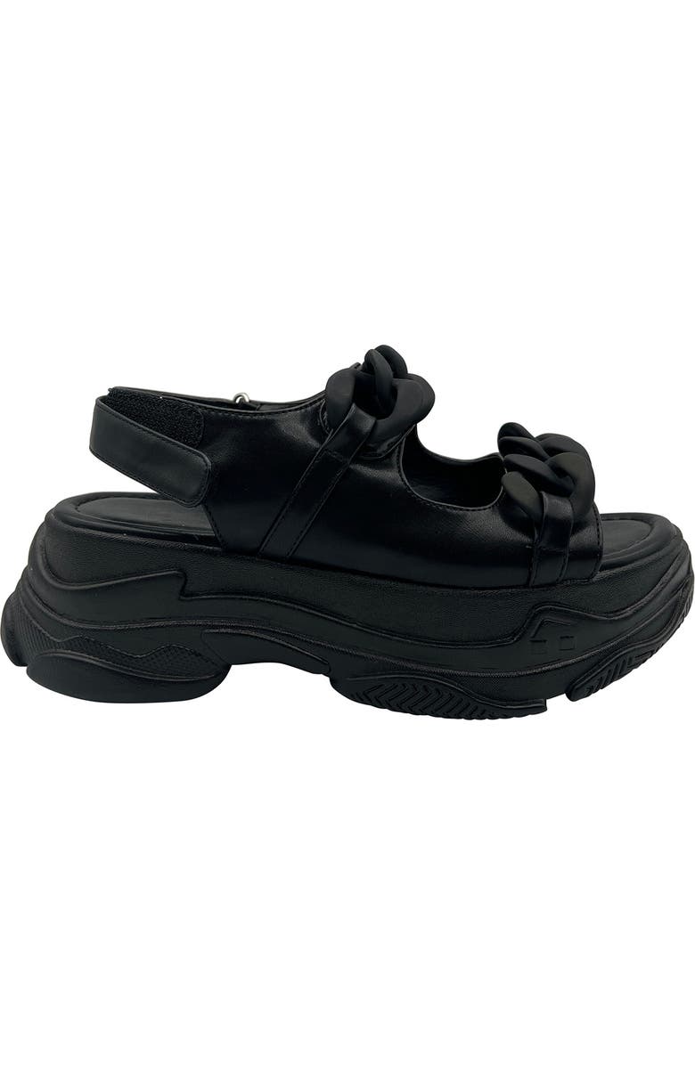 AZALEA WANG Skyler Platform Sandal, Alternate, color,