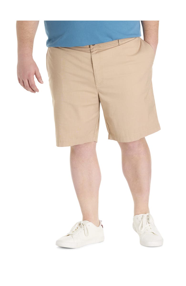 True Nation by DXL Big & Tall Everyday Flex Shorts, Main, color, Tigers Eye