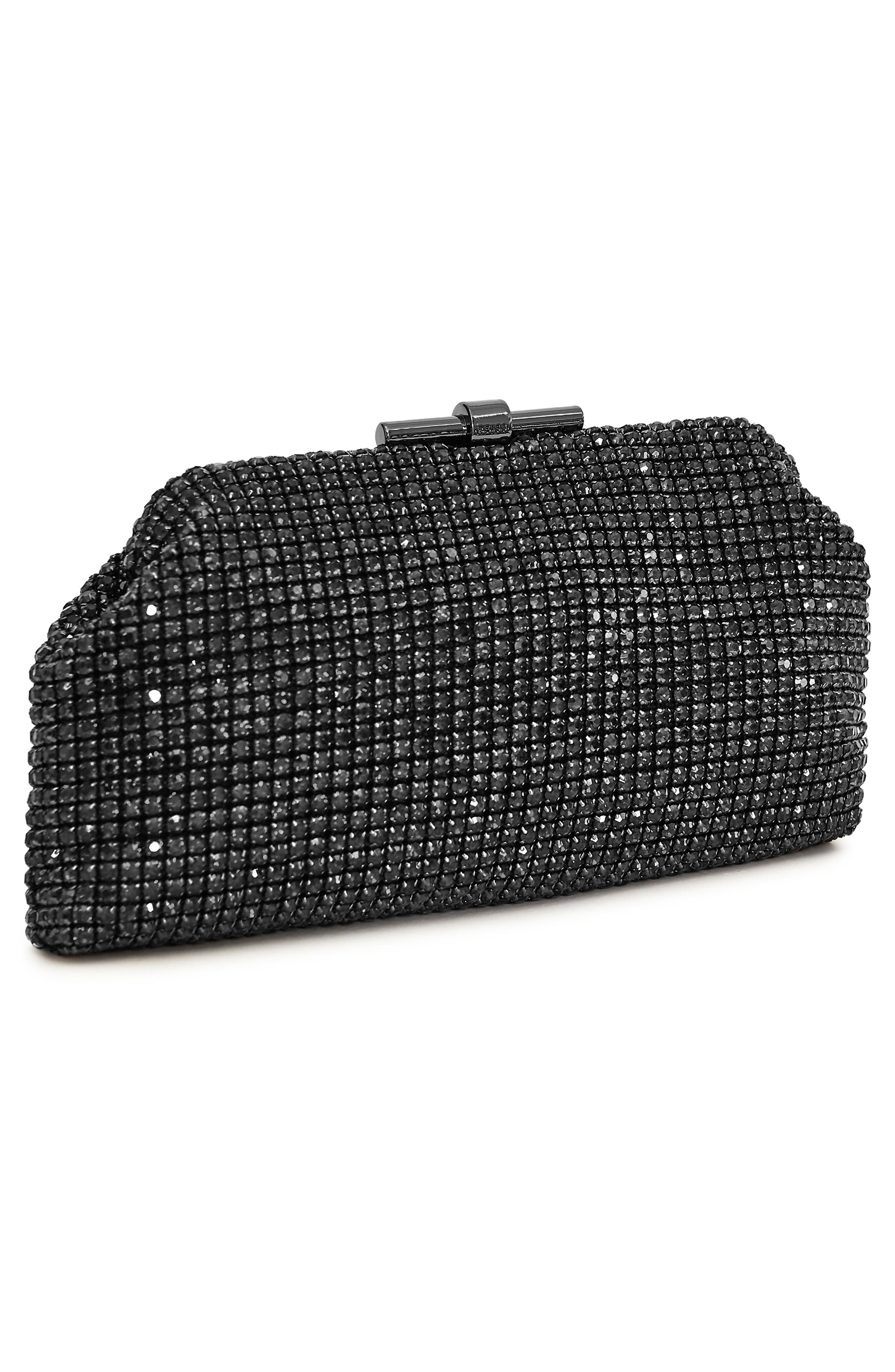 Reiss Adaline Crystal Embellished Frame Clutch, Alternate, color, 