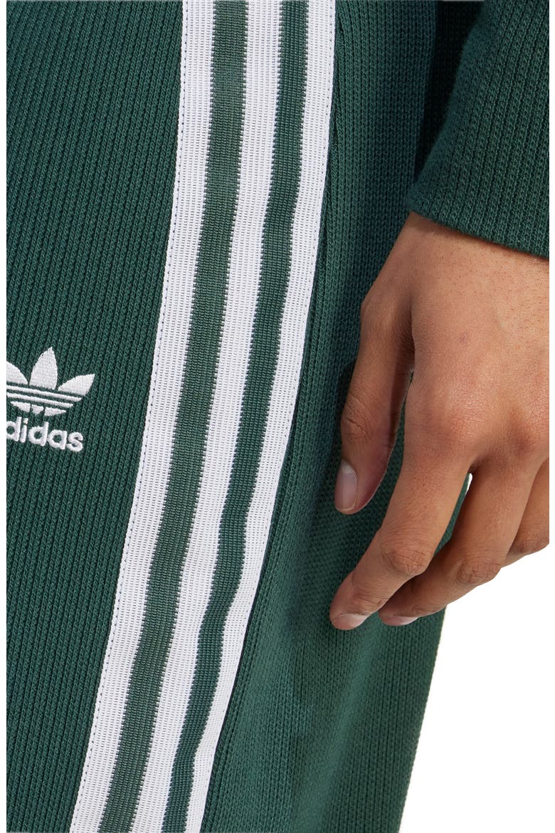 Adicolor 3-Stripes Knit Midi Skirt, Alternate, color, MINERAL GREEN