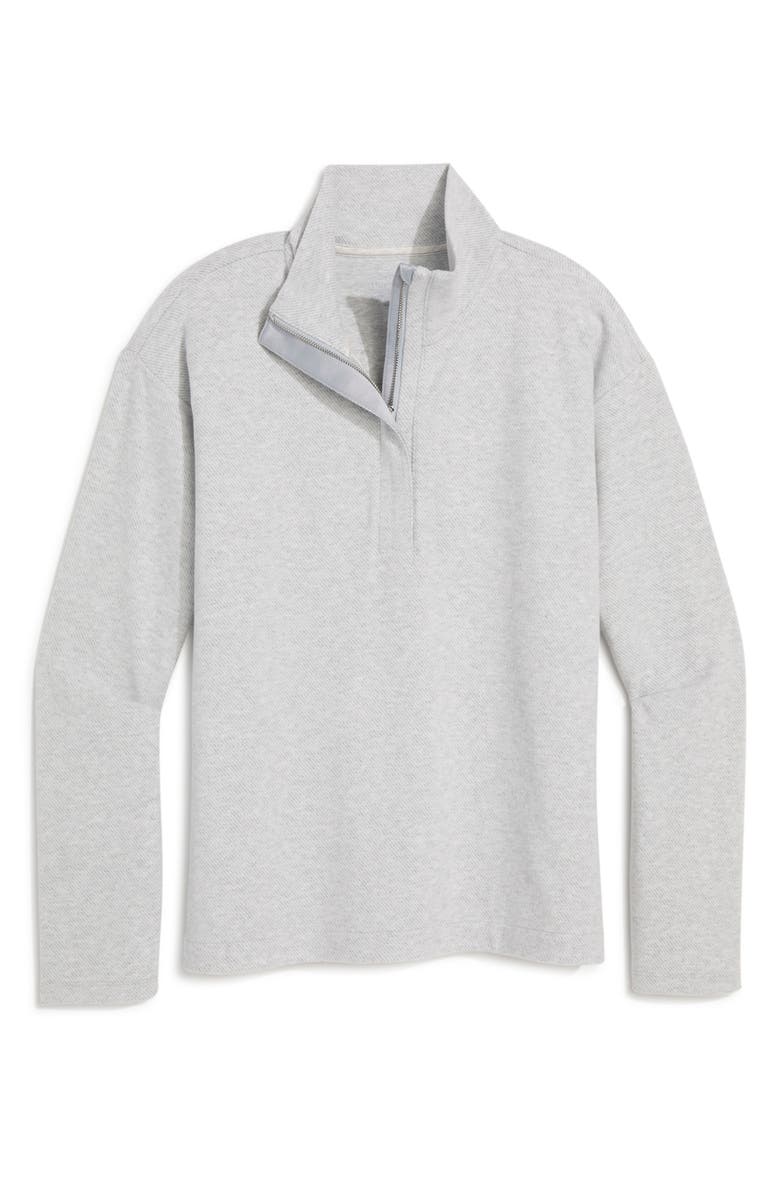 vineyard vines Calmwater Quarter Zip Pullover, Main, color, Ultimate Gray
