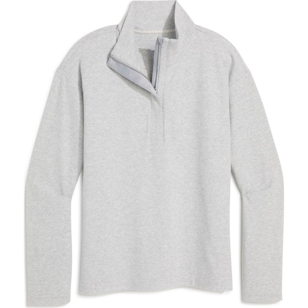 Vineyard Vines Calmwater Quarter Zip Pullover In Gray