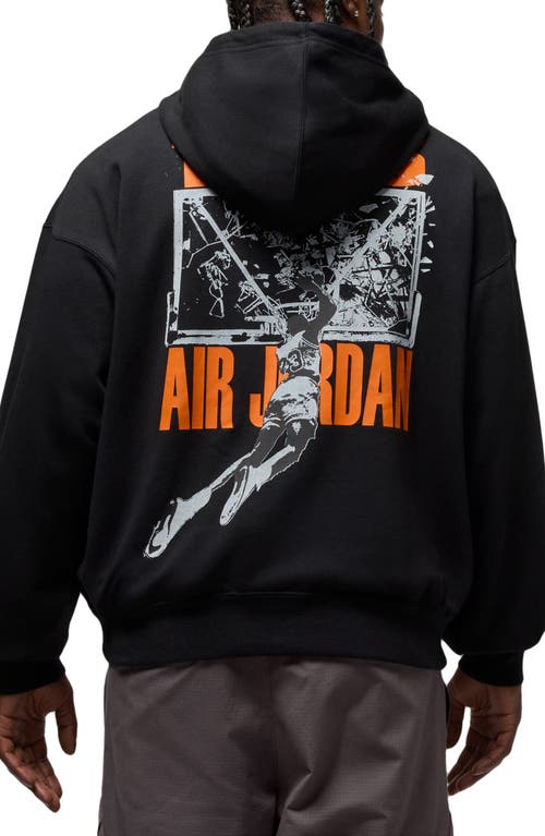 Jordan Brooklyn Oversize Hoodie In Multi