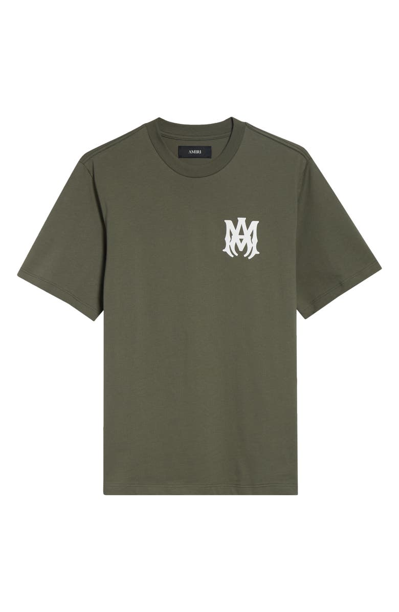 AMIRI MA Core Logo Graphic T-Shirt, Alternate, color, Dark Sage
