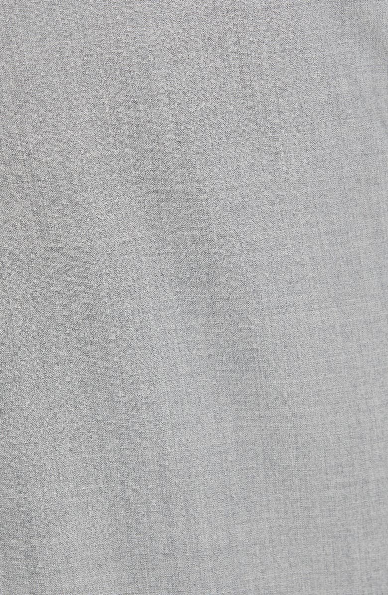 ZEGNA Ermenegildo Zegna High Performance Flat Front Solid Wool Dress Pants, Alternate, color,