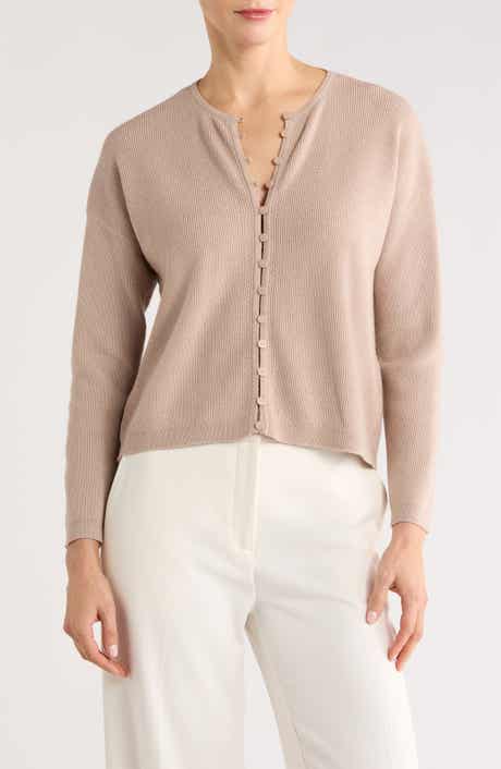 CYRUS Crewneck Button Front Cardigan
