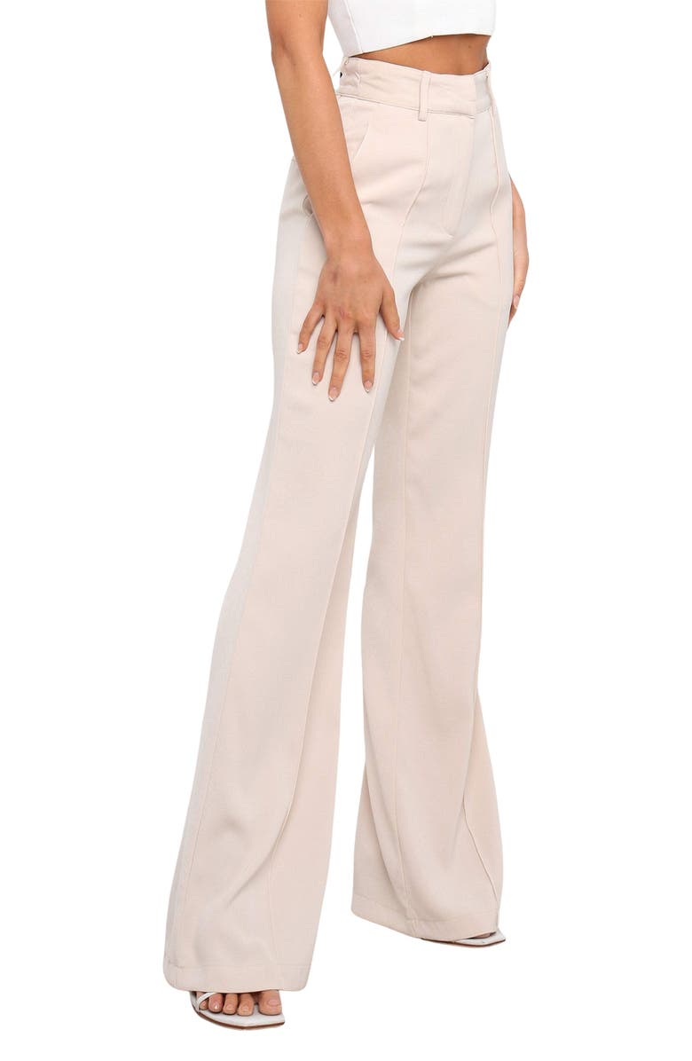 Petal & Pup Burland Wide Leg Pants, Alternate, color, Beige
