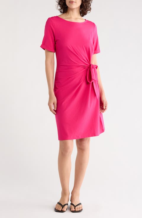Faux Wrap Dress