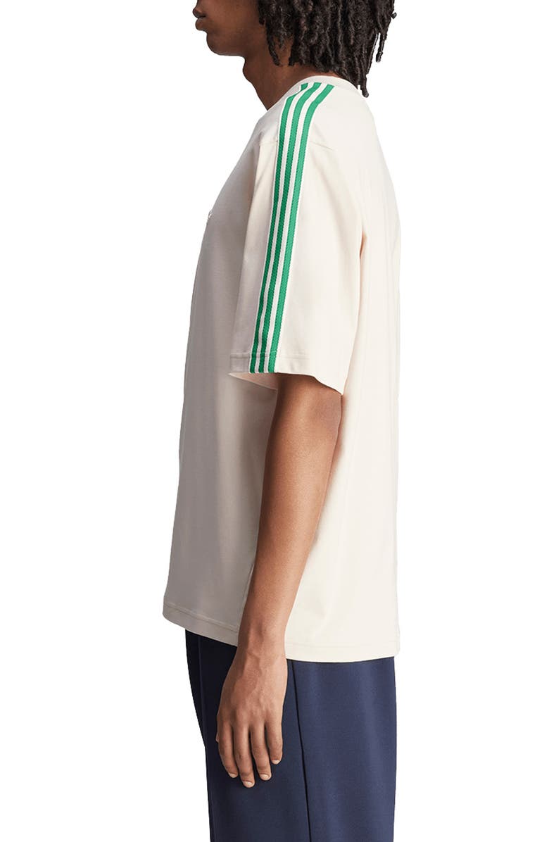 ADIDAS X WALES BONNER Oversize 3-Stripes Cotton T-Shirt, Alternate, color, Wonder Quartz