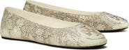 Tory Burch Reva Leather Ballet Flat