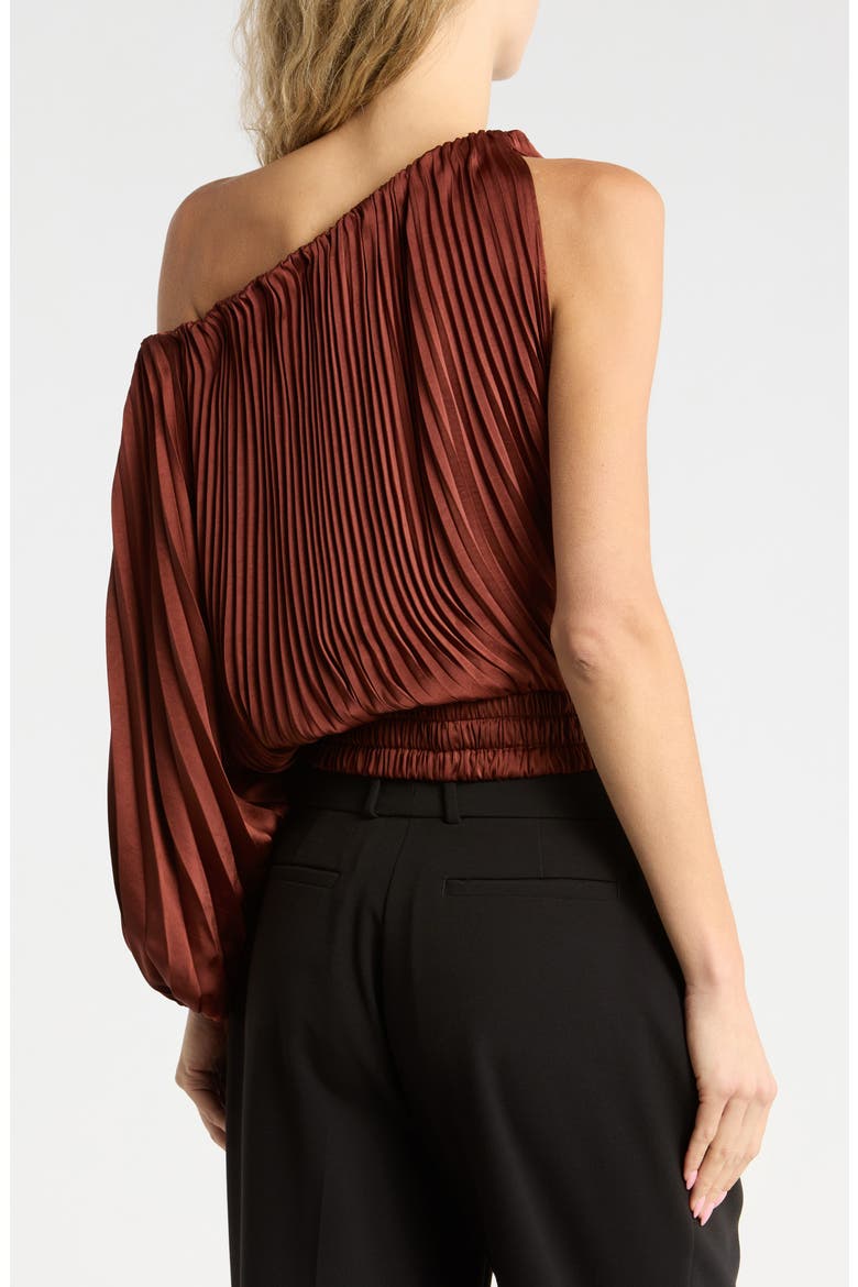 Mara One-Shoulder Top, Alternate, color, RUST
