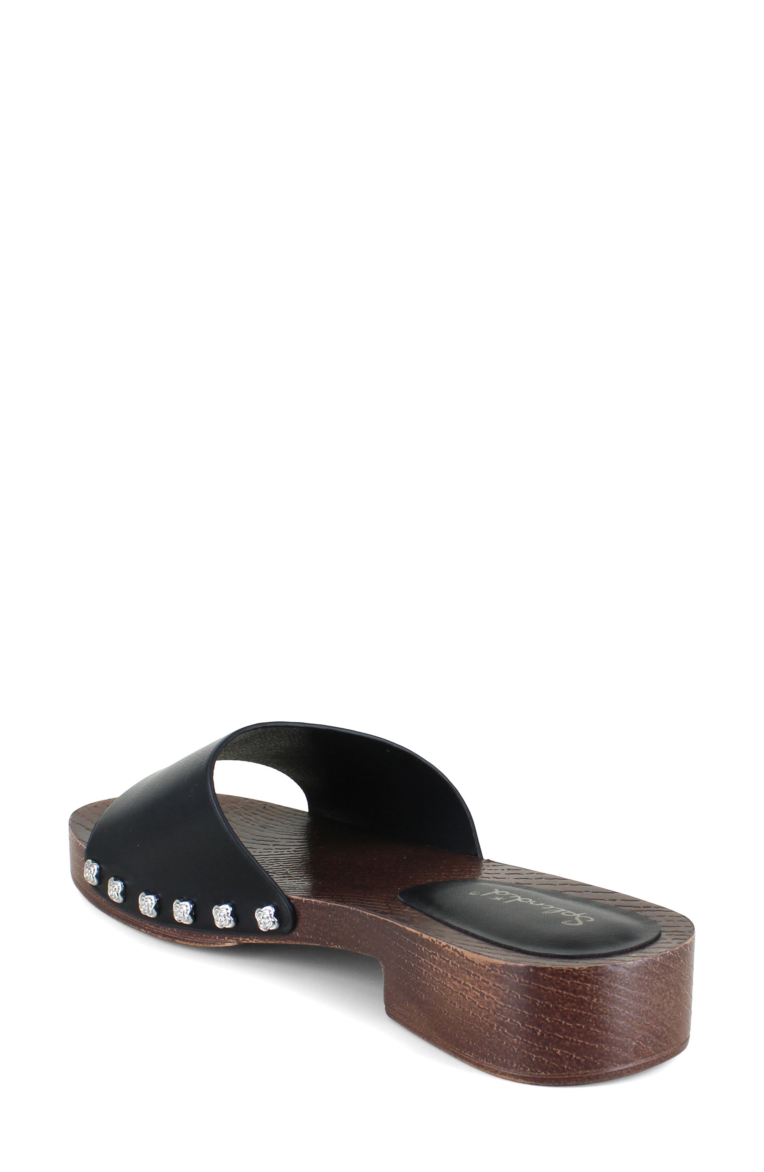 Mila Slide Sandal, Alternate, color, BLACK