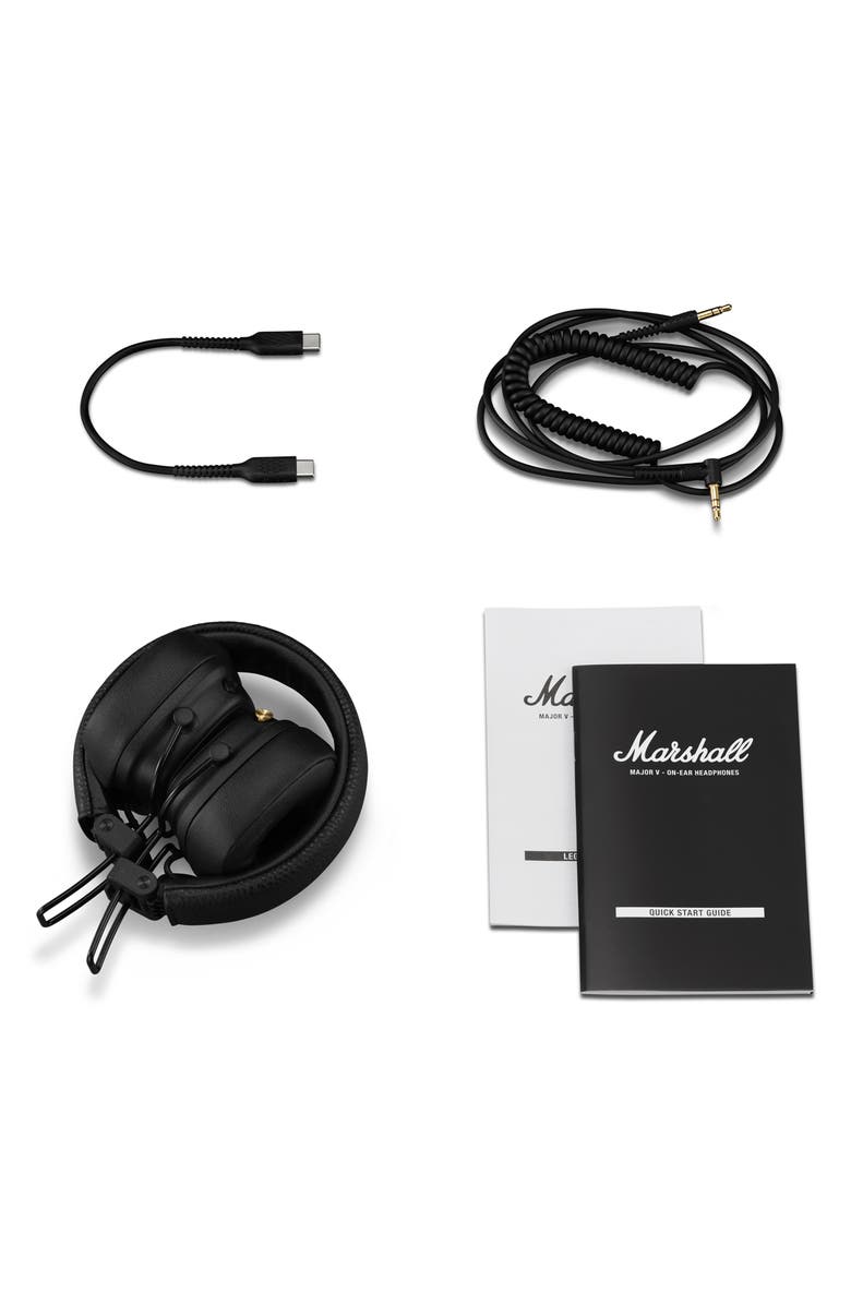 Marshall Major V Bluetooth<sup>®</sup> On-Ear Headphones, Alternate, color, 